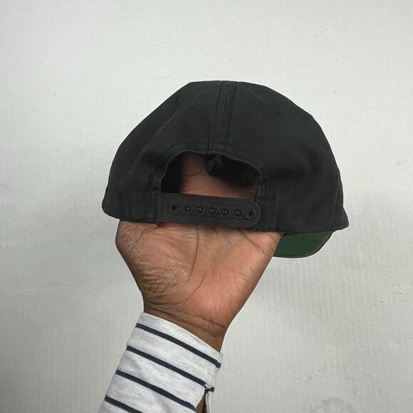 Delta Airlines Pilot Wings Snapback Hat Black Embroidered Retro Vintage Cap OS - Picture 8 of 9